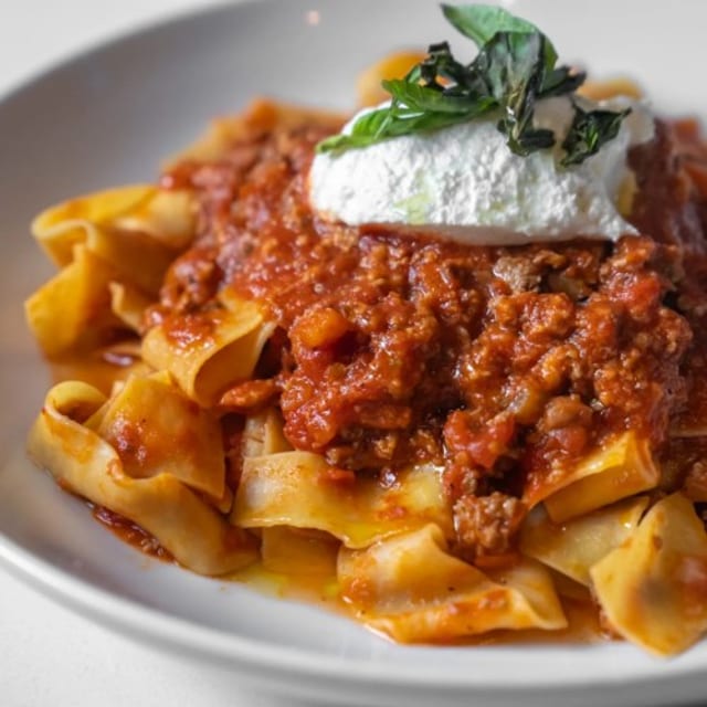 PAPPARDELLE BOLOGNESE.