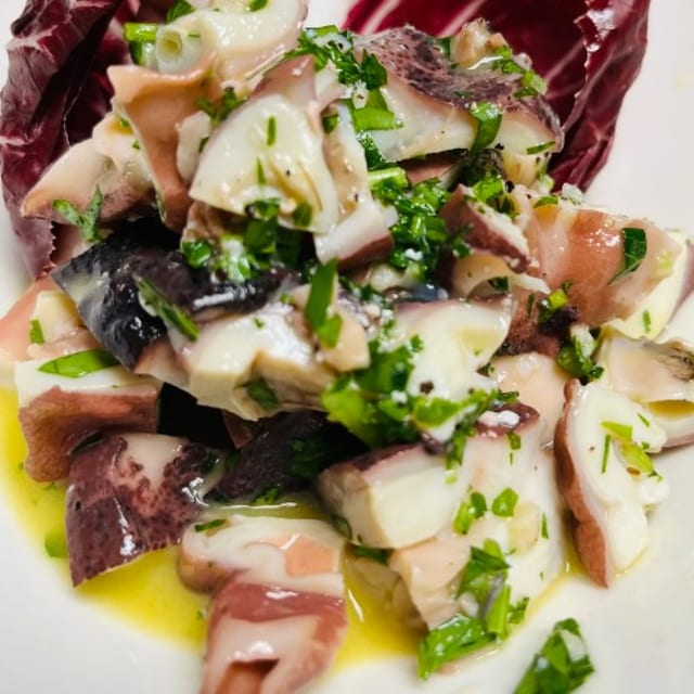 SEAFOOD SALAD.