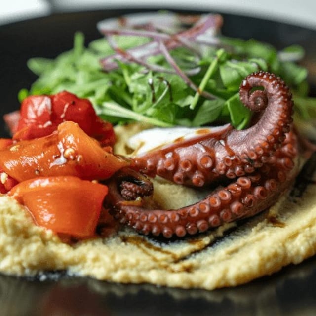 GRILLED OCTOPUS.