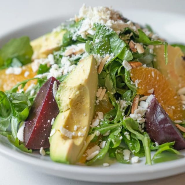 Avocado & Beet Salad.