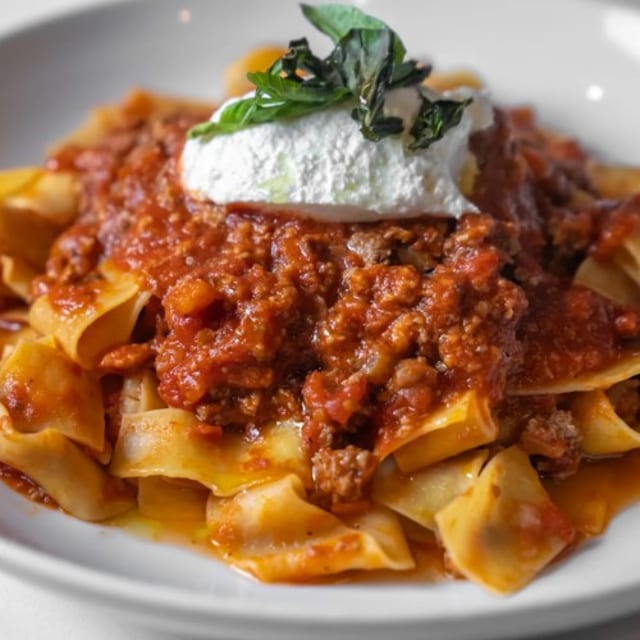 PAPPARDELLE BOLOGNESE.